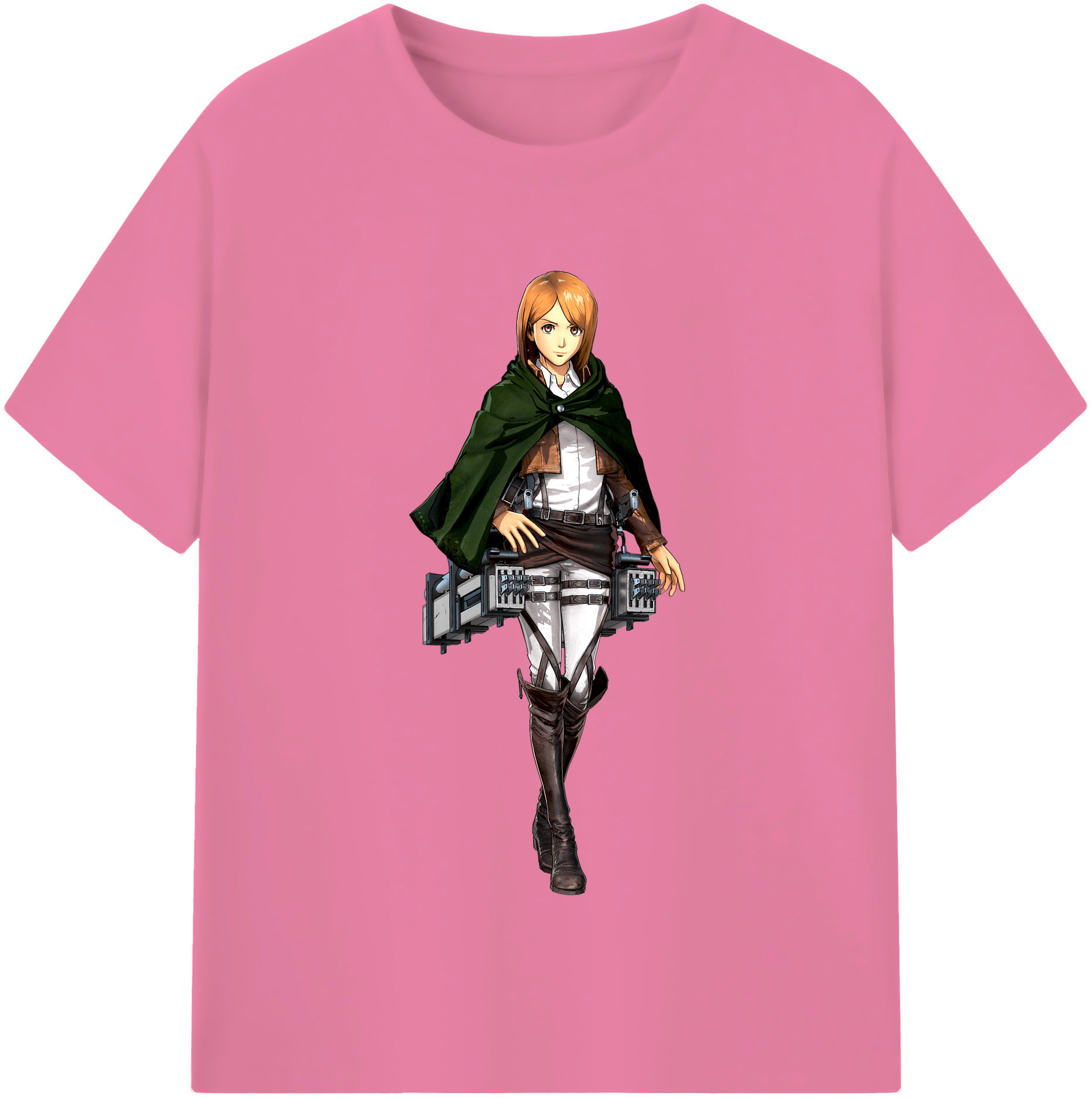 （画像用） 進撃の巨人 ペトラ·ラル Attack on Titan Petra Rall 綿100％半袖Tシャツ（フロントプリント）